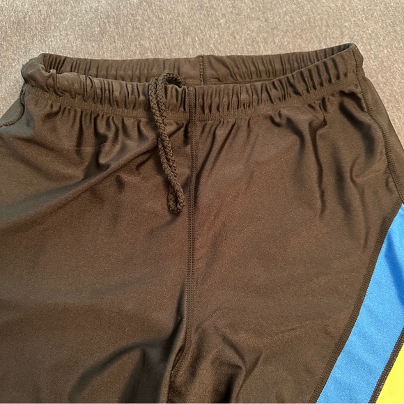 j.t. actif Women's Three Stripe Black Active Yoga Leggings Size Large - Picture 6 of 10